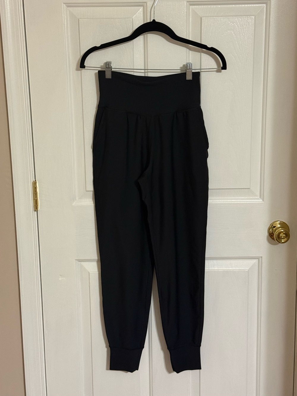 Old Navy Black High-Waist Jogger Pants